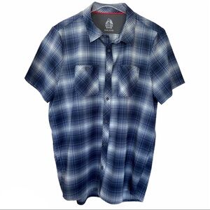 River Edge Men’s Dress Shirt Business Casual Navy